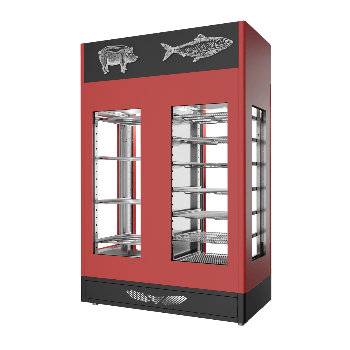 Stagionello® Salami Curing Device Combo 100+100 Kg Salami/fish 4 glasses image 4