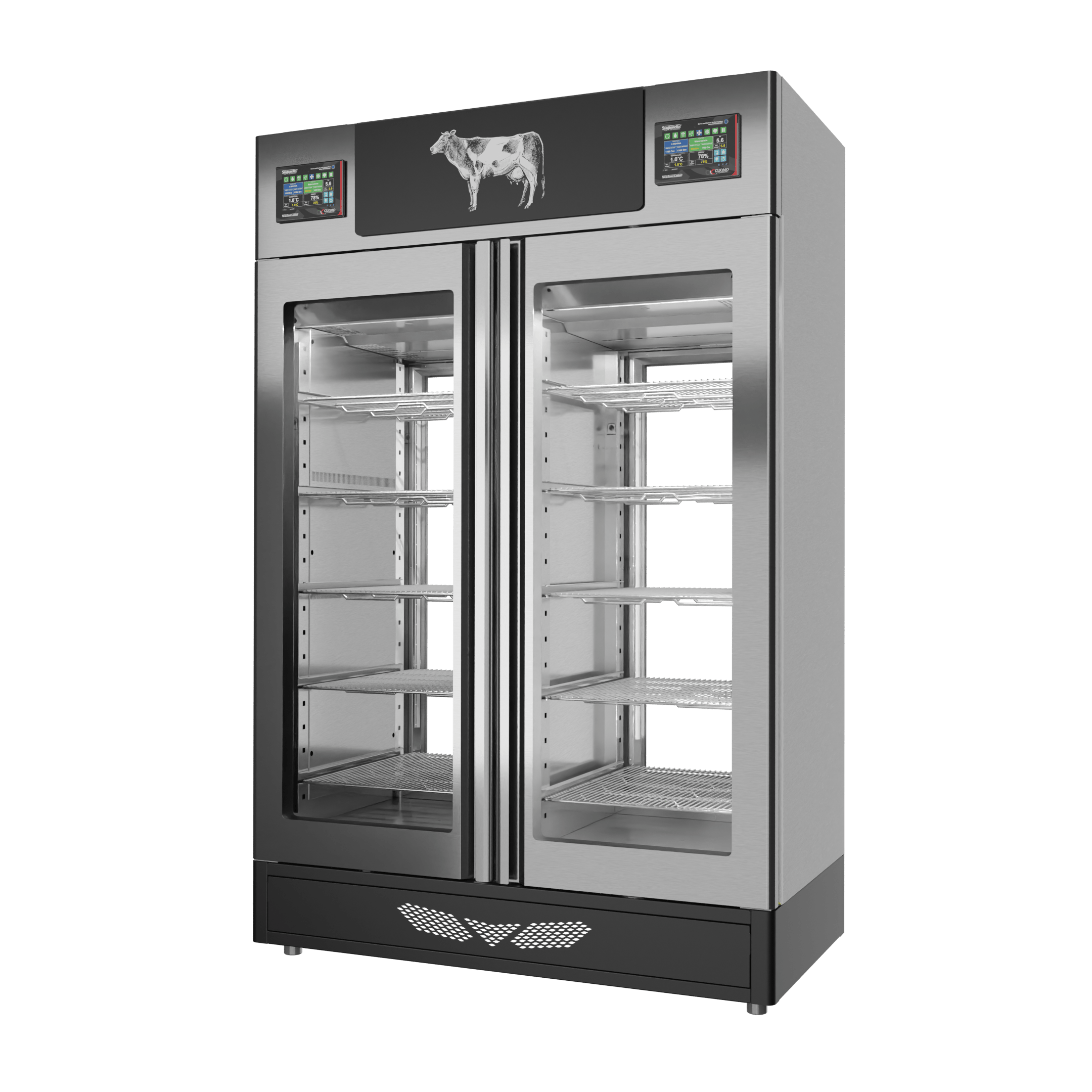 Stagionello® Meat Curing Device Twin 100 + 100 Kg 2 glasses image 6