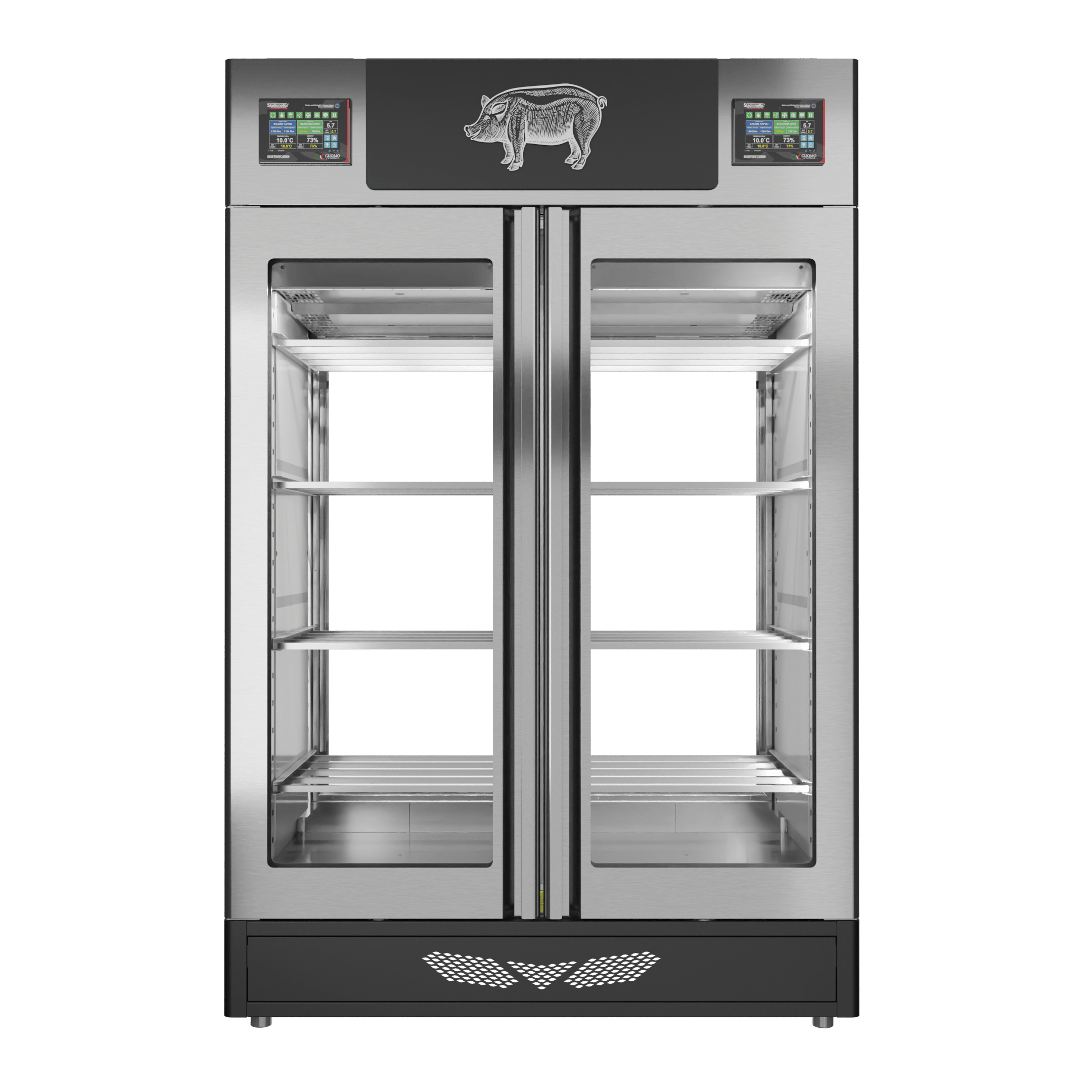 Stagionello® Salami Curing Device Twin 100+100 Kg 2 glasses image 7