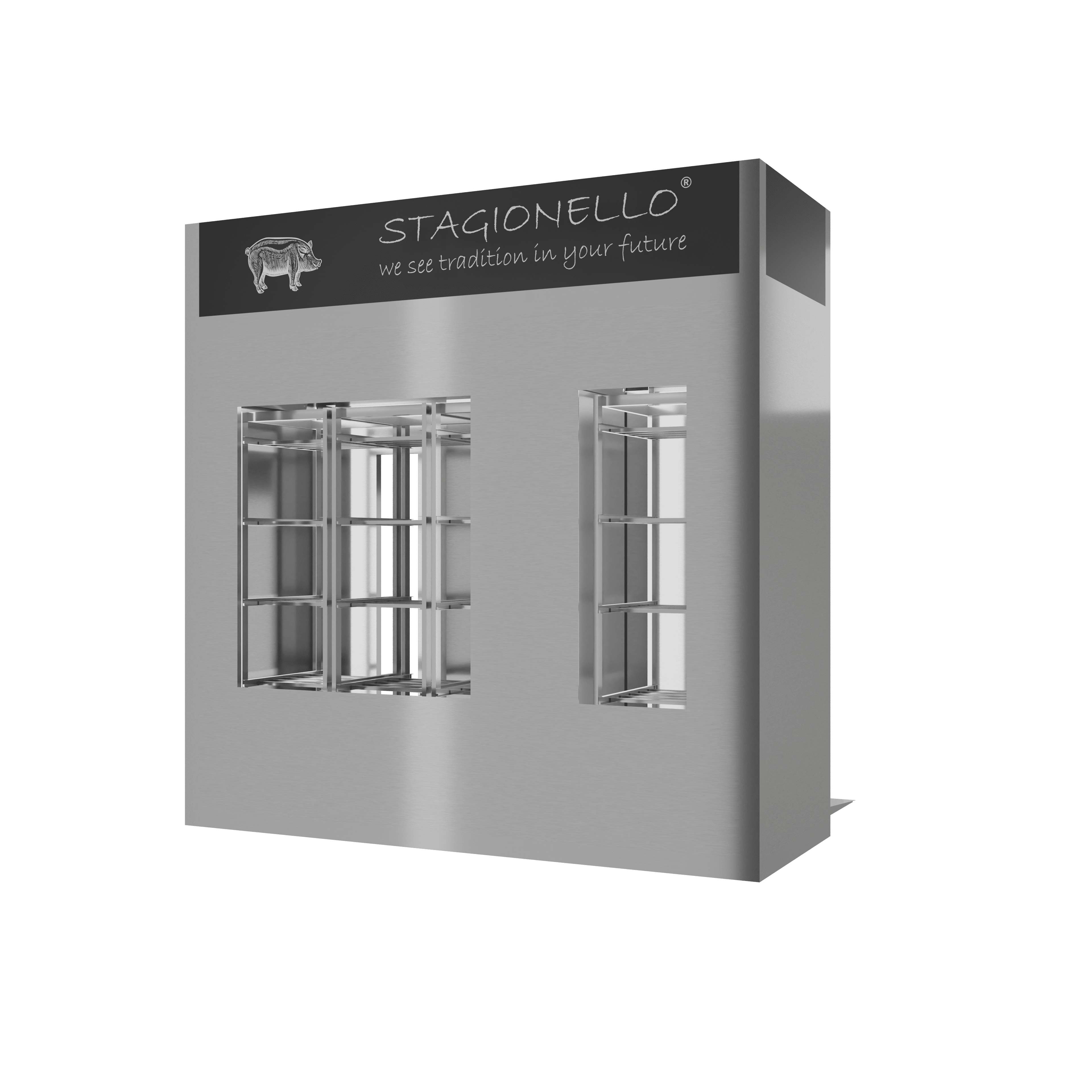 Stagionello® Salami Curing Device 100/300 Kg Walk-in 2 glasses image 3
