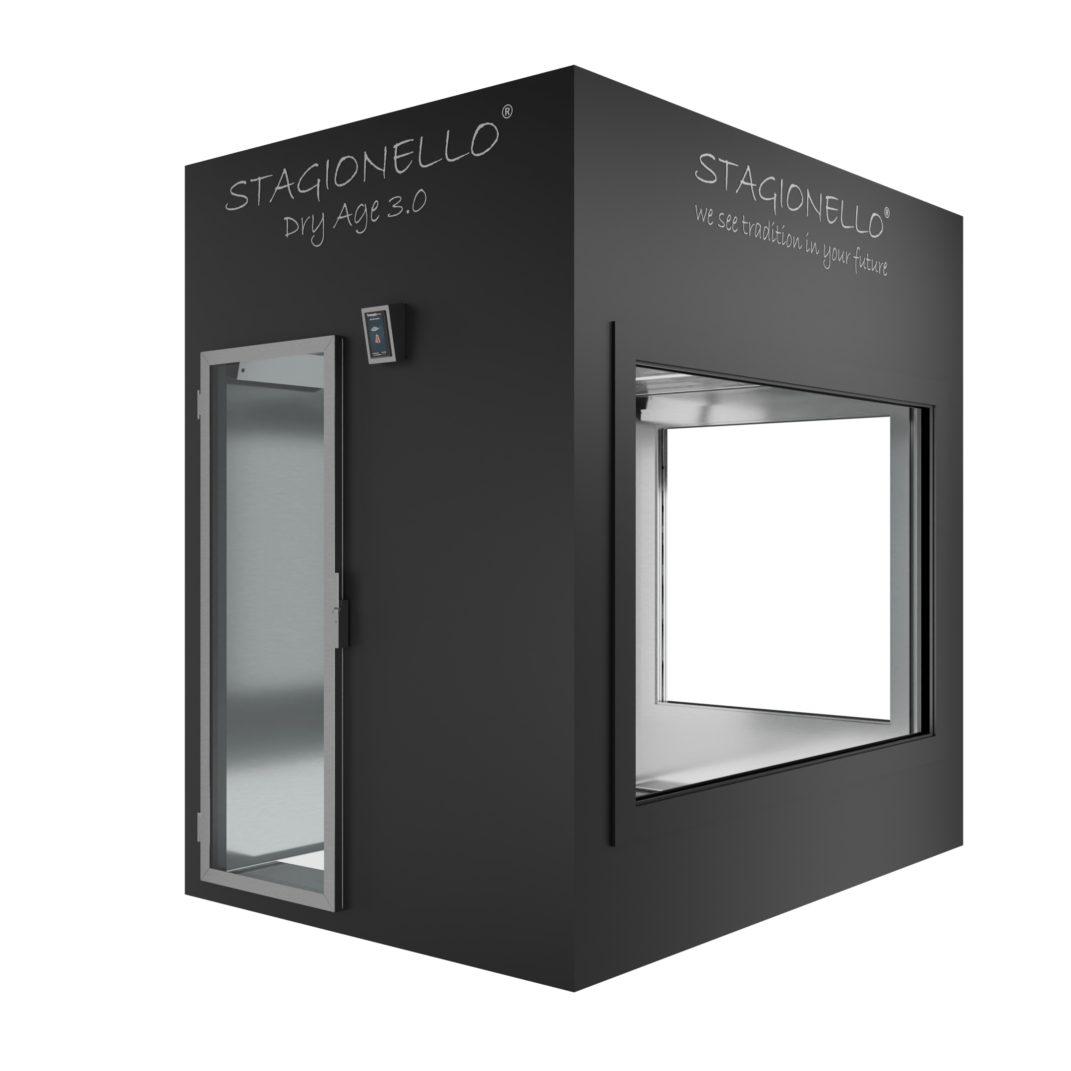 Stagionello® Dry-age 3.0 8000 LT glass door + 2 glass panel image 0