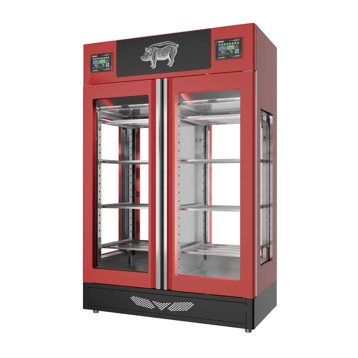 Stagionello® Salami Curing Device Twin 100+100 Kg 4 glasses image 0