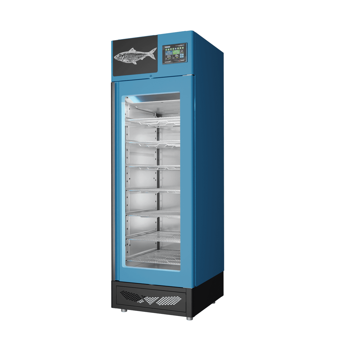 Stagionello® Fish Curing Device 100 Kg glass door image 0