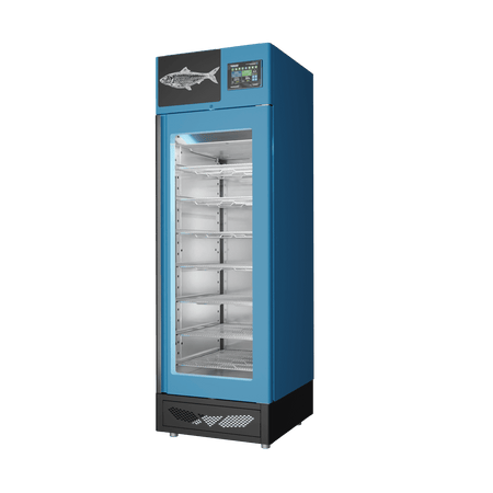 Stagionello® Fish Curing Device 100 Kg glass door image 0