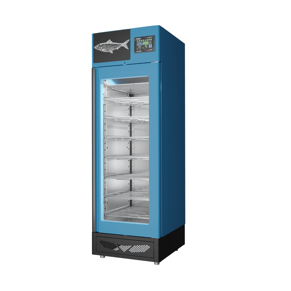 Stagionello® Fish Curing Device 100 Kg glass door image 0