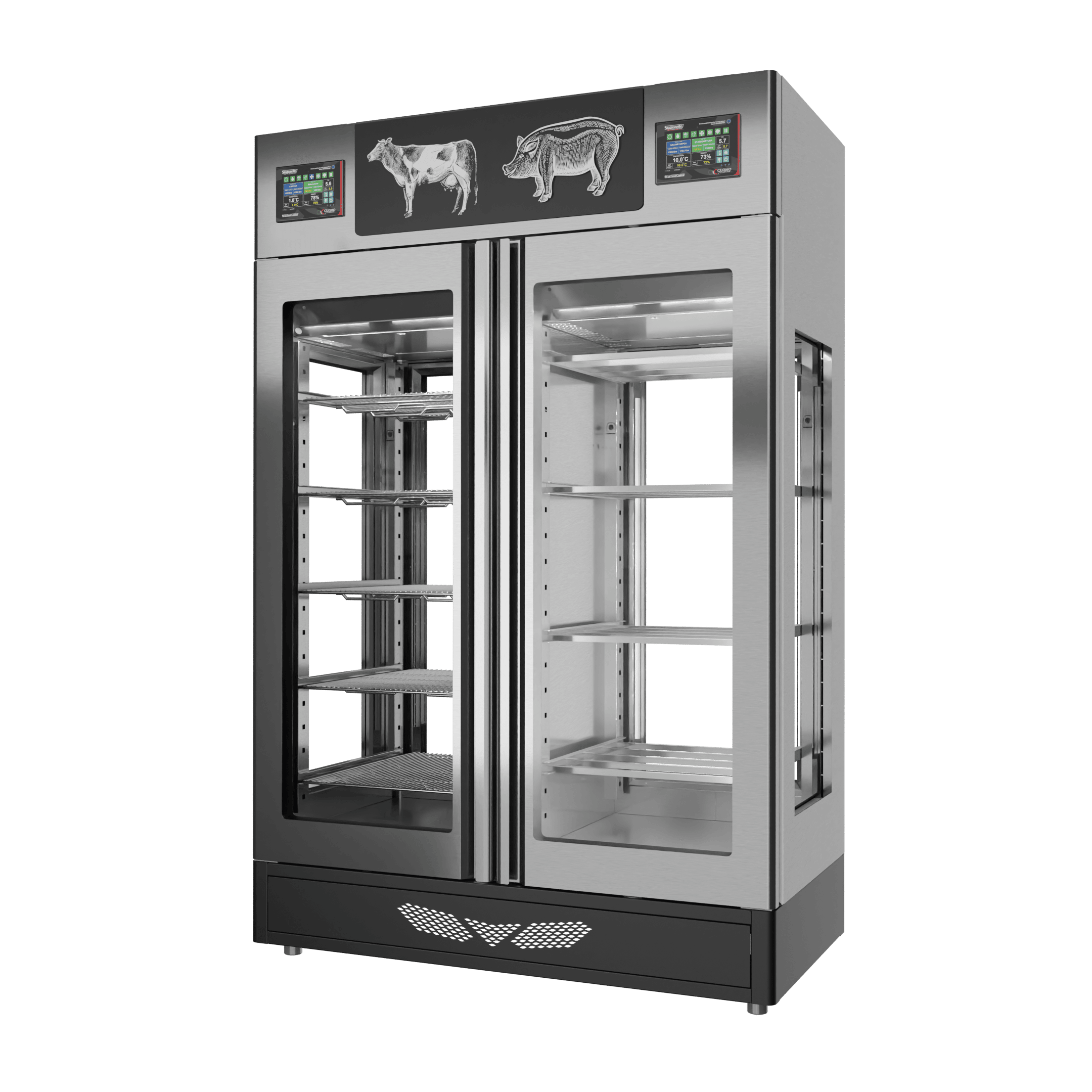 Stagionello® Salami Curing Device Combo 100+100 Kg Salami/Meat 4 glasses image 6