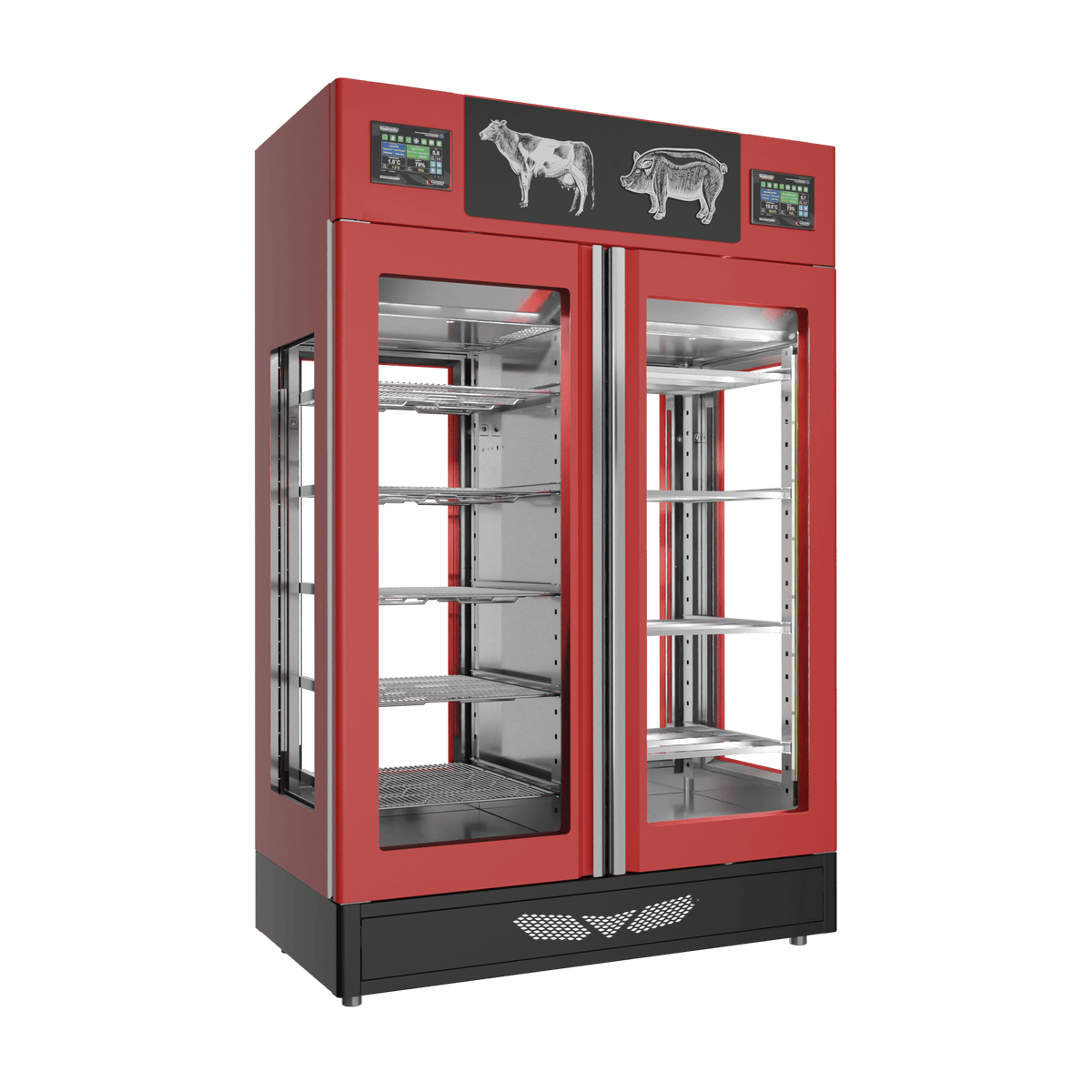 Stagionello® Salami Curing Device Combo 100+100 Kg Salami/Meat 4 glasses image 2