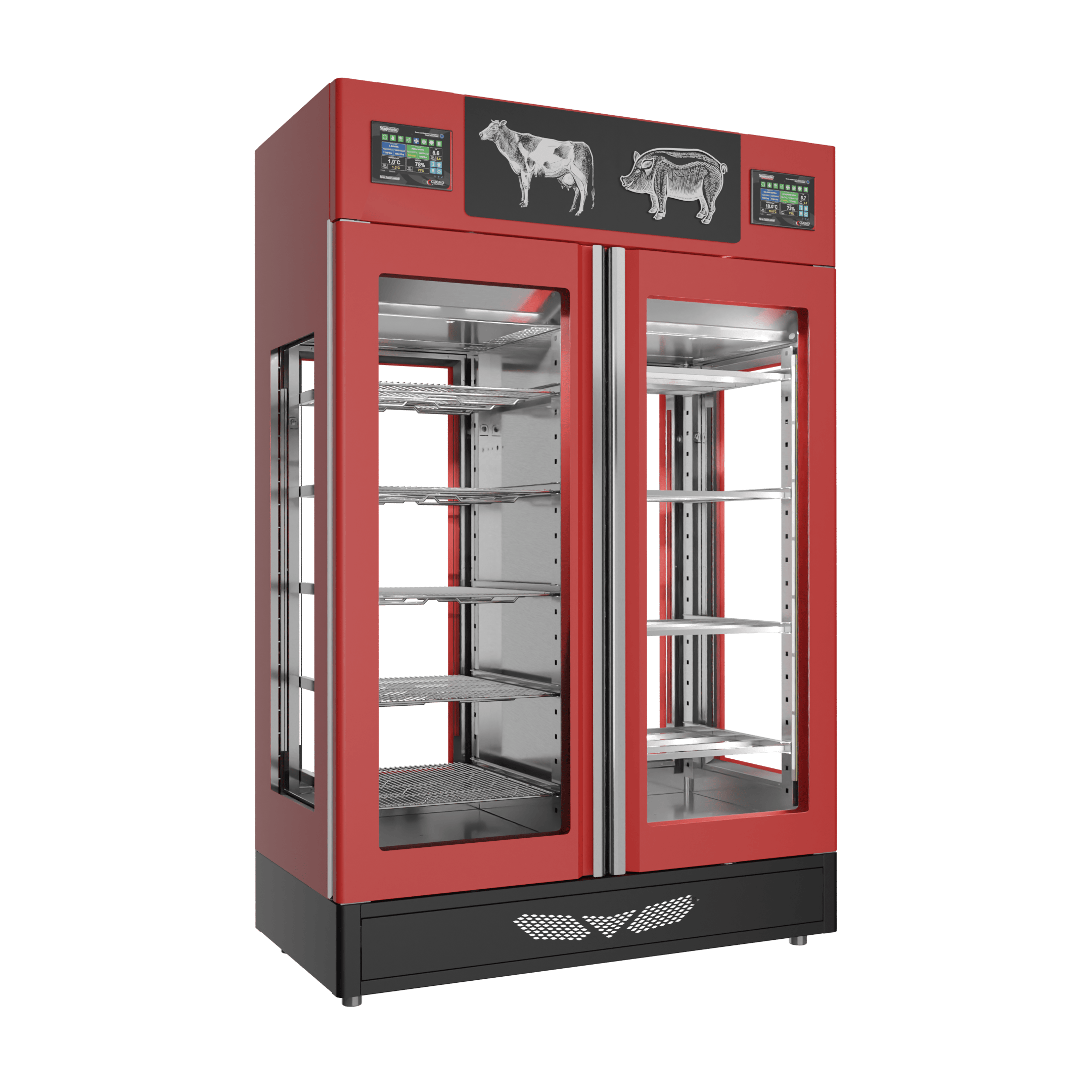 Stagionello® Salami Curing Device Combo 100+100 Kg Salami/Meat 4 glasses image 2