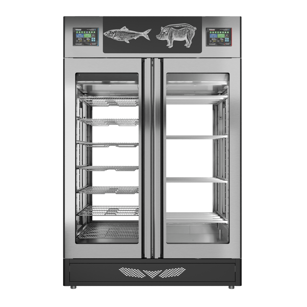 Stagionello® Salami Curing Device Combo 100+100 Kg Salami/fish 4 glasses image 7