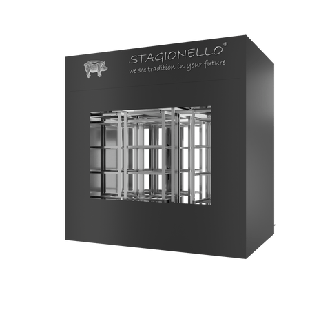 Stagionello® Salami Curing Device 800 Kg Walk-in 2 GLASSES image 1