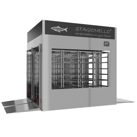 Stagionello® Fish Curing Device 1200 Kg Tunnel gLASS DOOR image 1