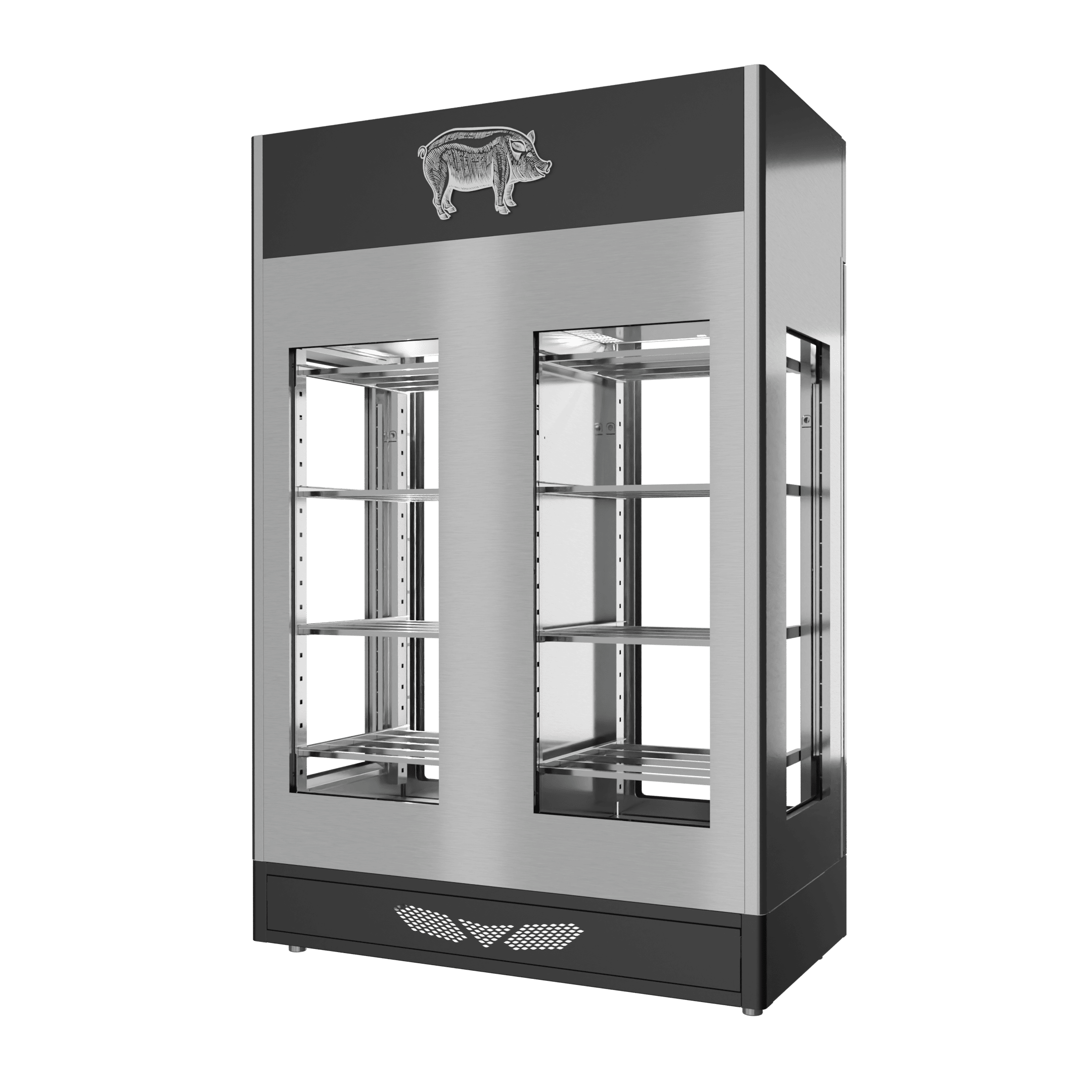 Stagionello® Salami Curing Device Twin 100+100 Kg 4 glasses image 10