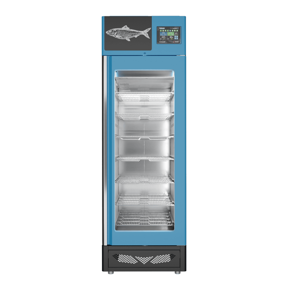 Stagionello® Fish Curing Device 100 Kg glass door image 1