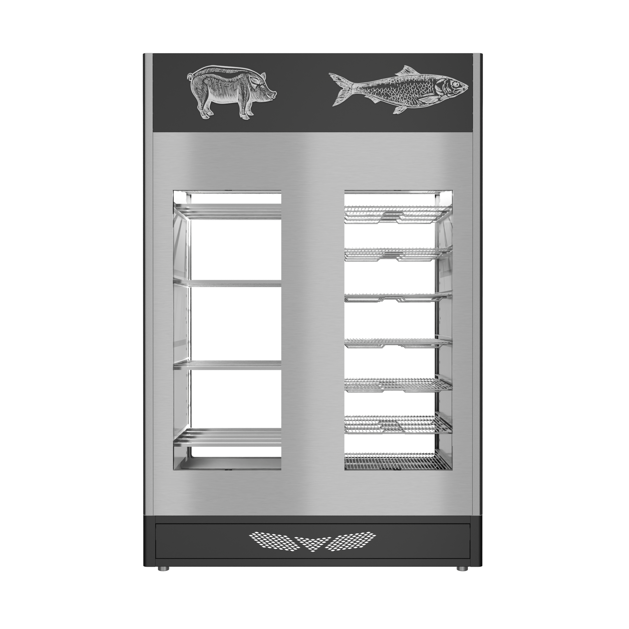 Stagionello® Salami Curing Device Combo 100+100 Kg Salami/fish 2 GLASSES image 9