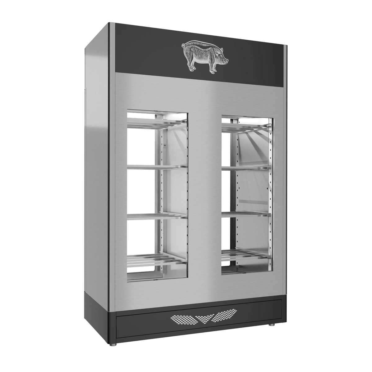 Stagionello® Salami Curing Device Twin 100+100 Kg 2 glasses image 11