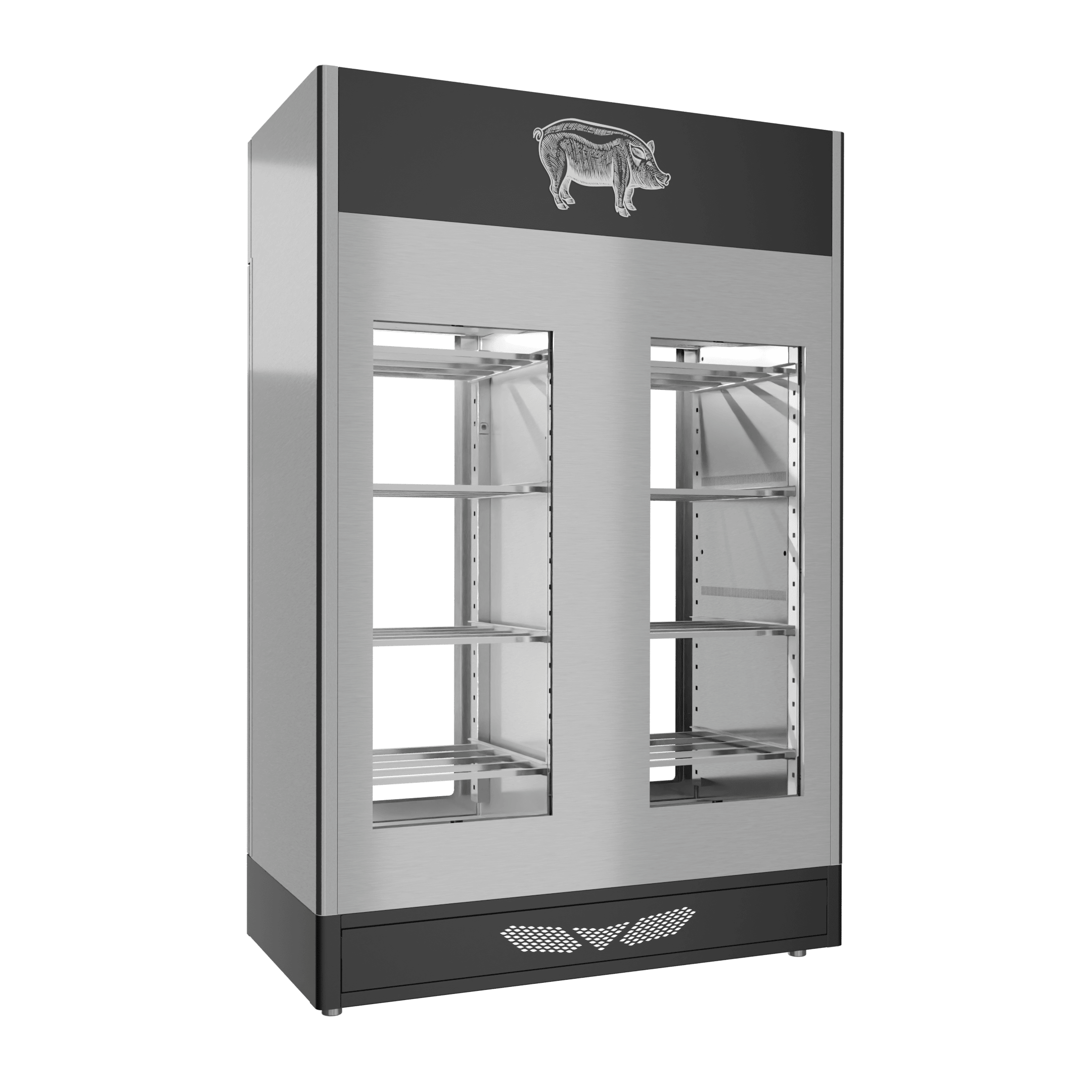 Stagionello® Salami Curing Device Twin 100+100 Kg 2 glasses image 11