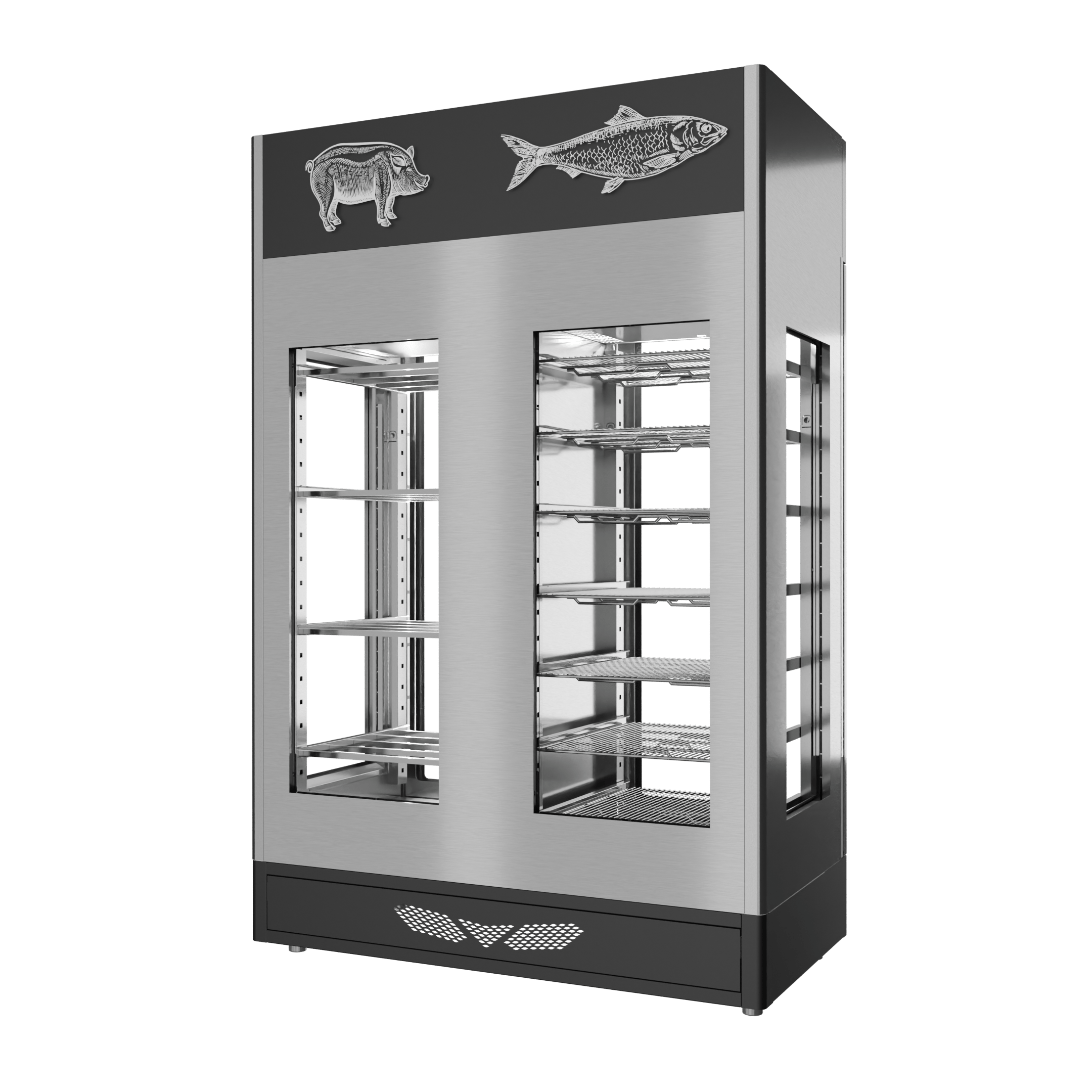 Stagionello® Salami Curing Device Combo 100+100 Kg Salami/fish 4 glasses image 10