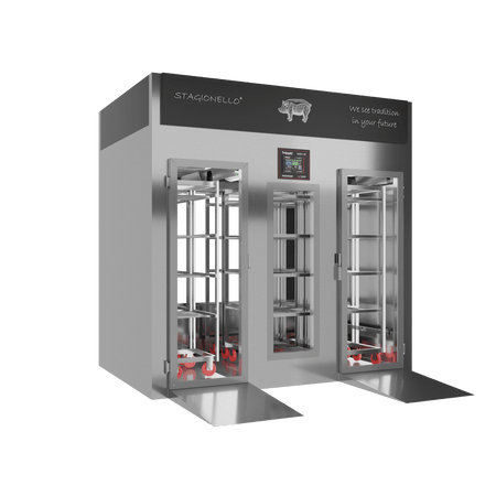 Stagionello® Salami Curing Device 800 Kg Walk-in 2 GLASSES image 2