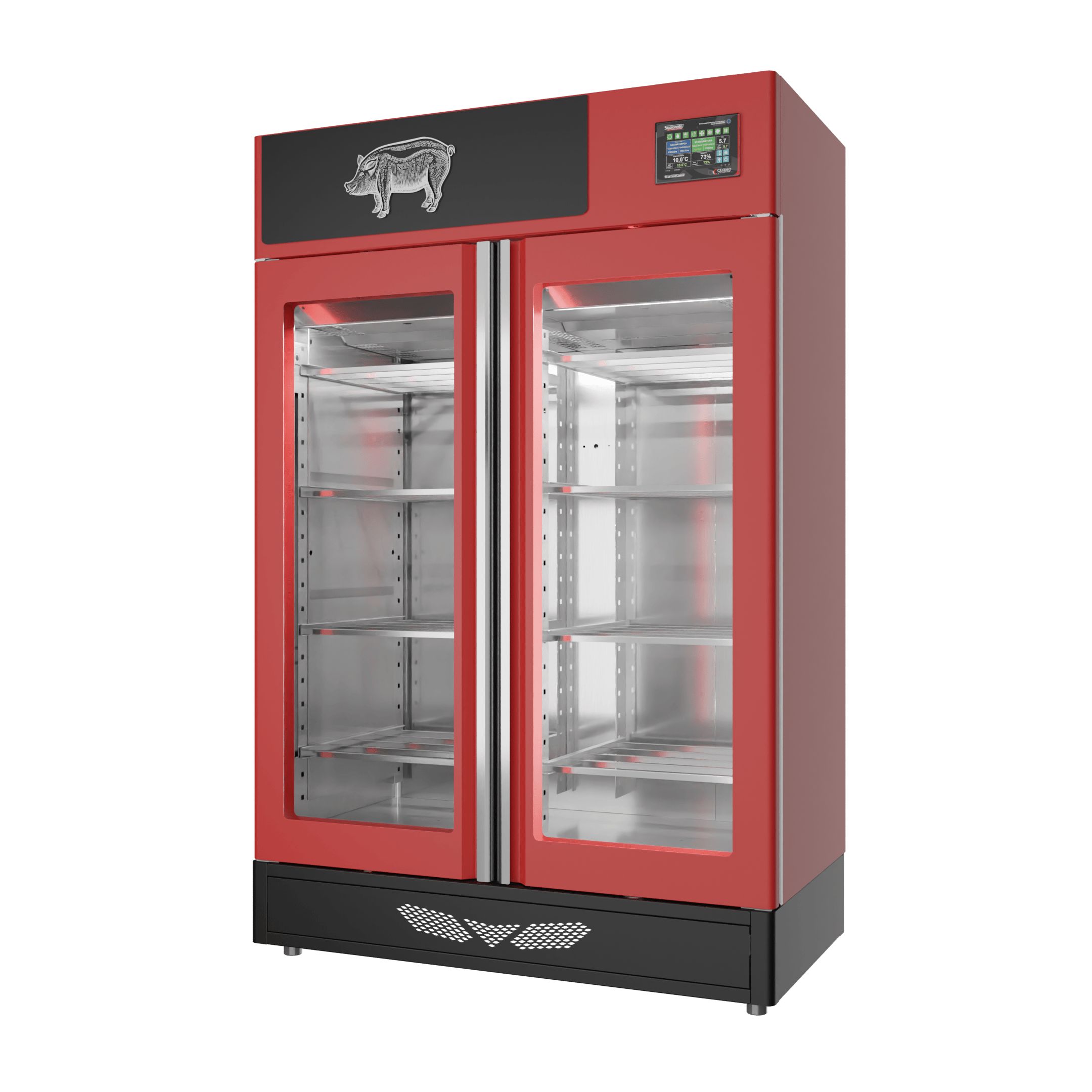 Stagionello® Salami Curing Device 200 Kg GLASS DOOR image 0