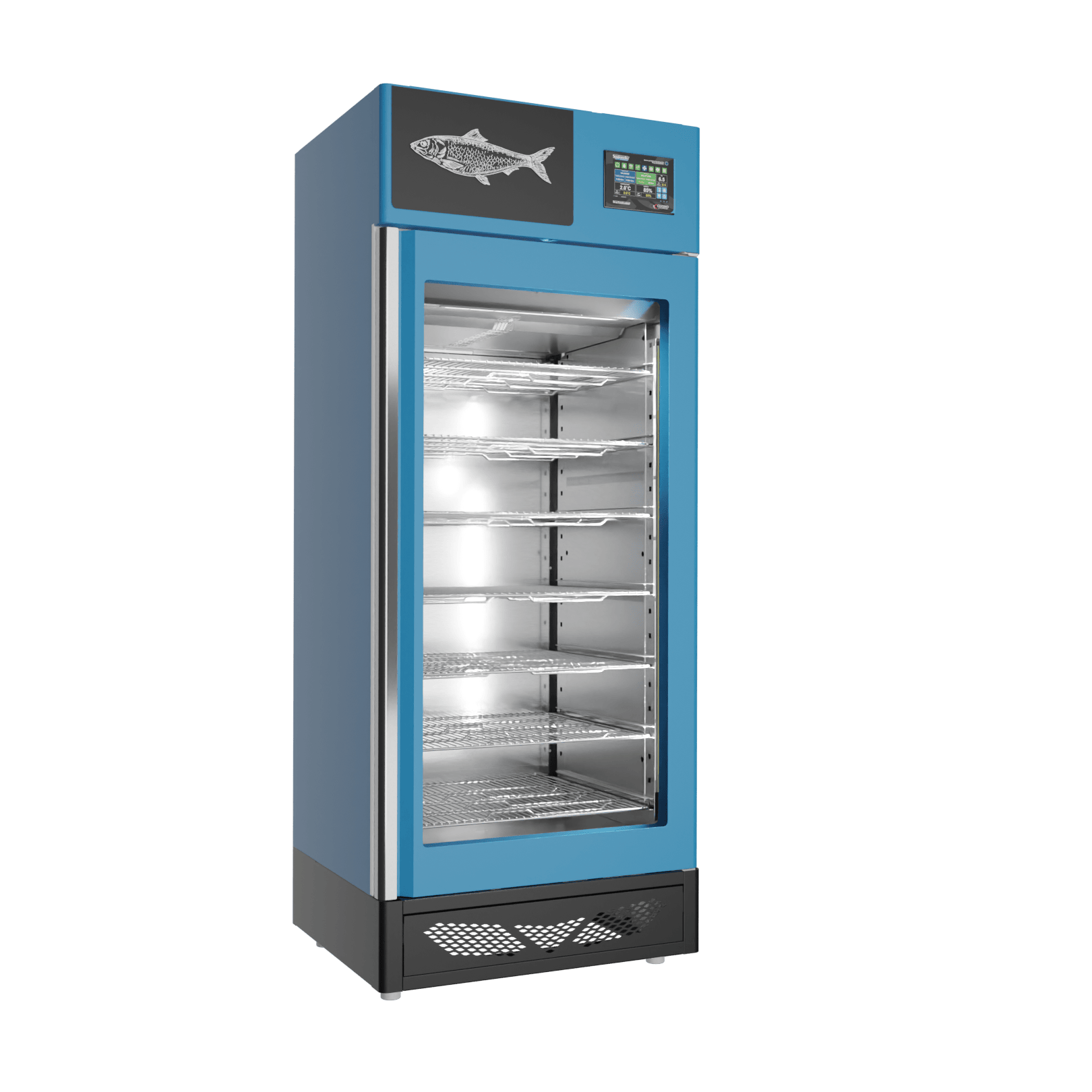 Stagionello® Fish Curing Device 150 Kg Glass Door image 2