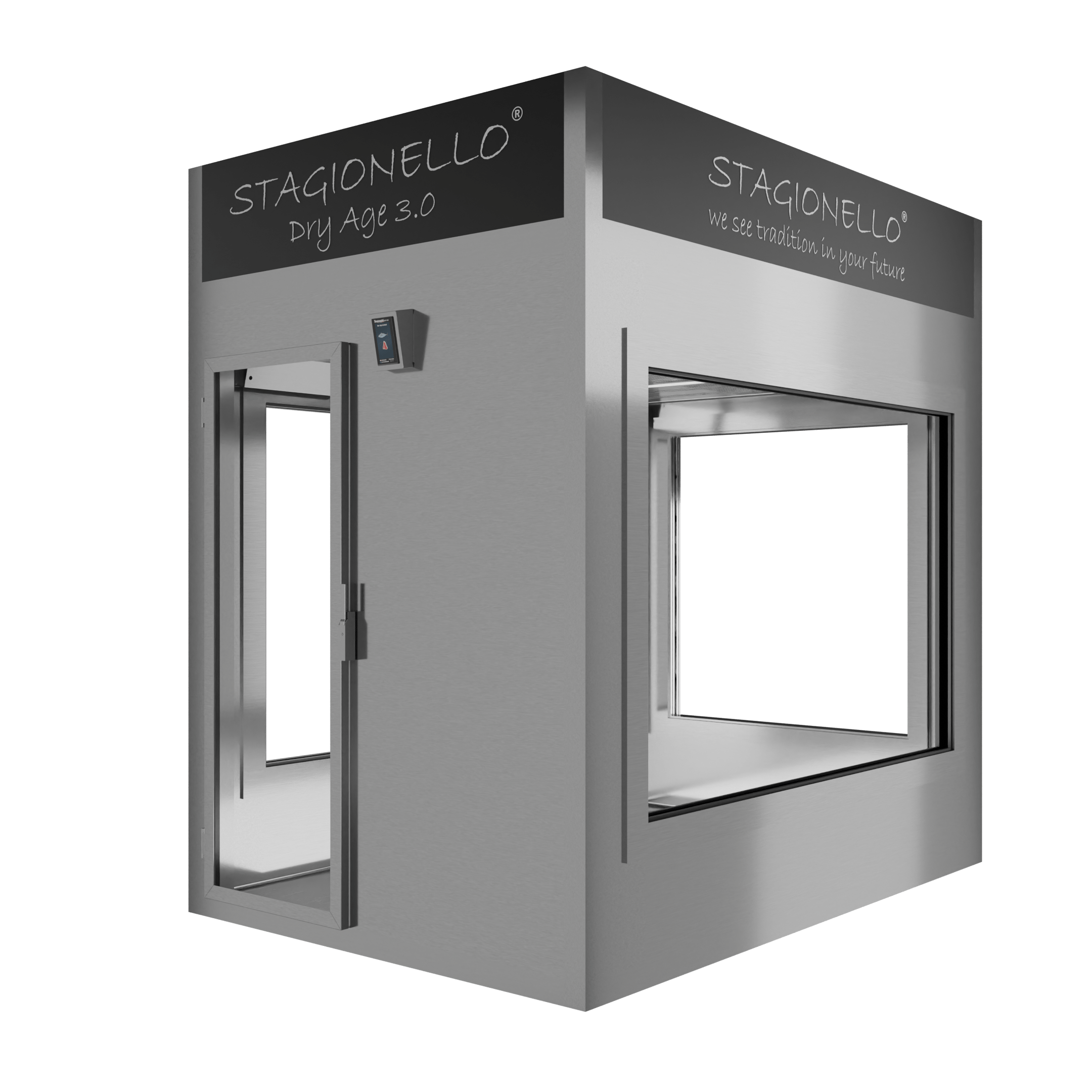 Stagionello® Dry-age 3.0 8000 LT glass door + 3 glass panel image 1