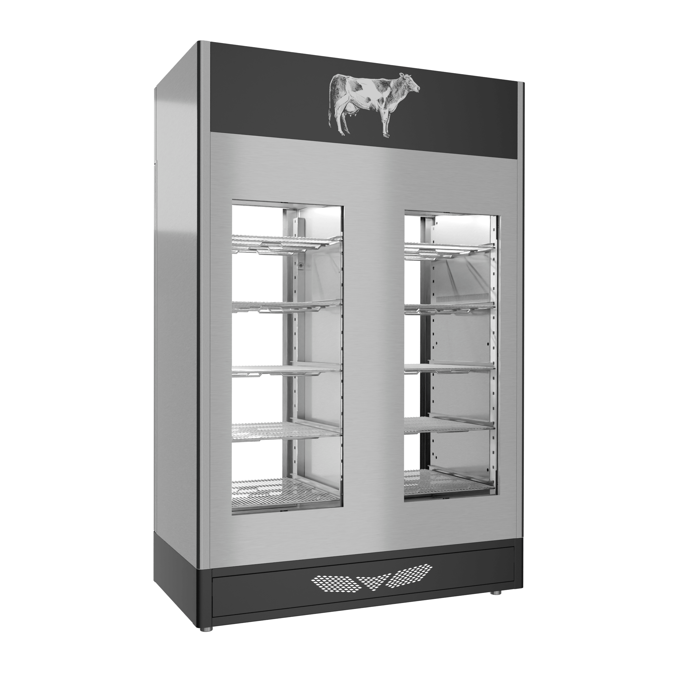 Stagionello® Meat Curing Device Twin 100 + 100 Kg 2 glasses image 11