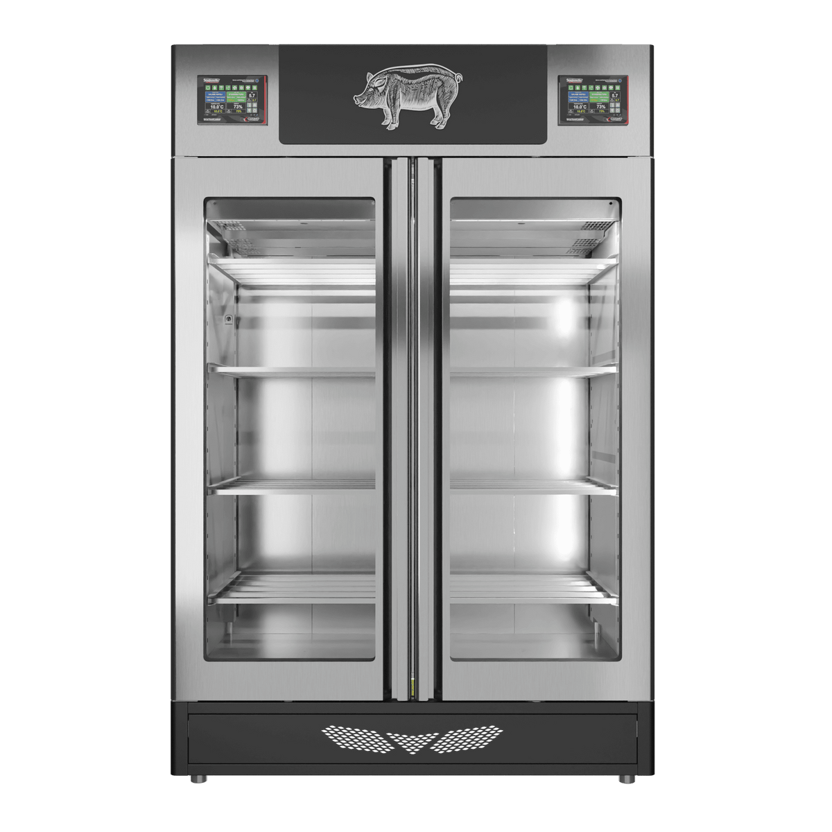 Stagionello® Salami Curing Device Twin 100+100 Kg glass door image 4
