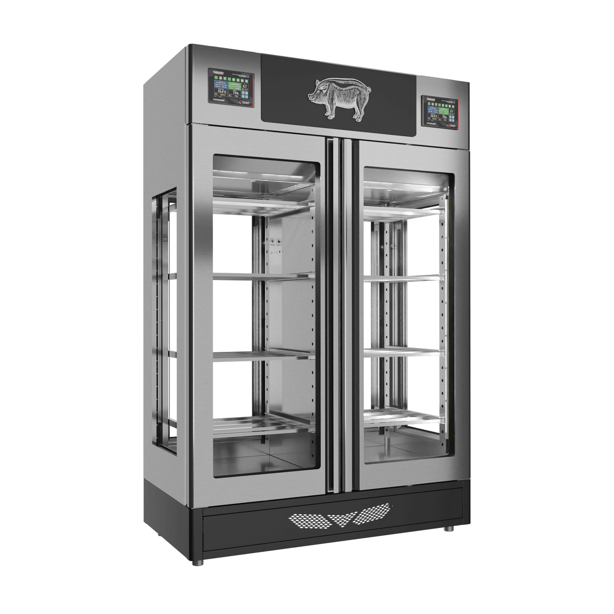 Stagionello® Salami Curing Device Twin 100+100 Kg 4 glasses image 8