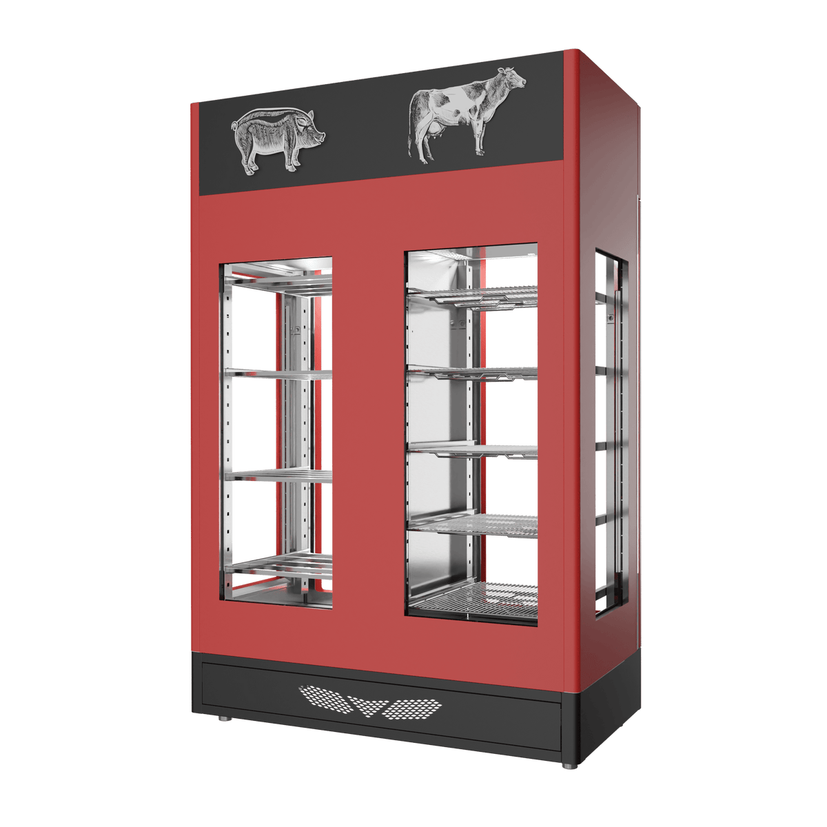 Stagionello® Salami Curing Device Combo 100+100 Kg Salami/Meat 4 glasses image 4