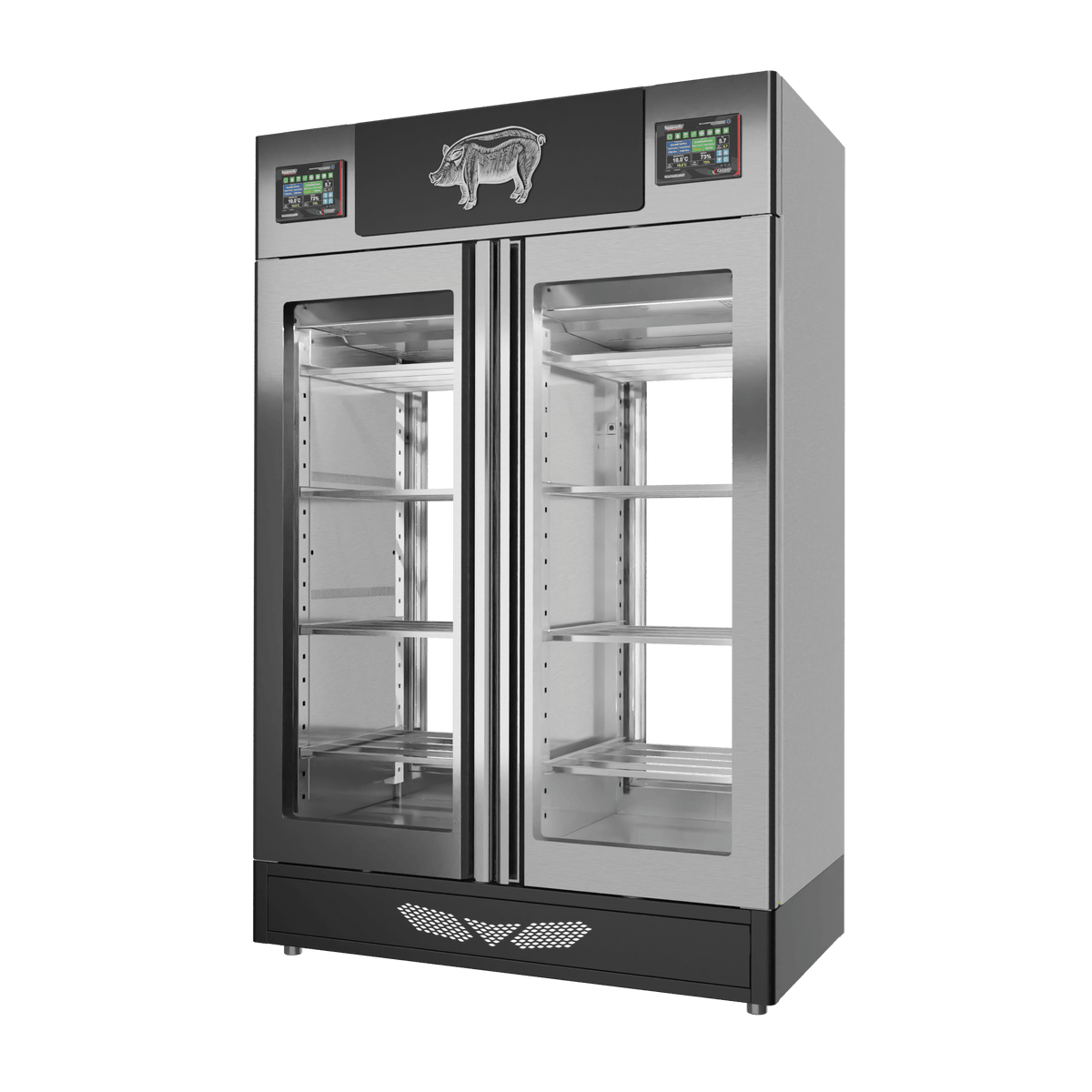 Stagionello® Salami Curing Device Twin 100+100 Kg 2 glasses image 6