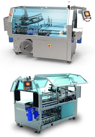 The 56 MPE Stainless Steel Automatic Shrink Wrapper