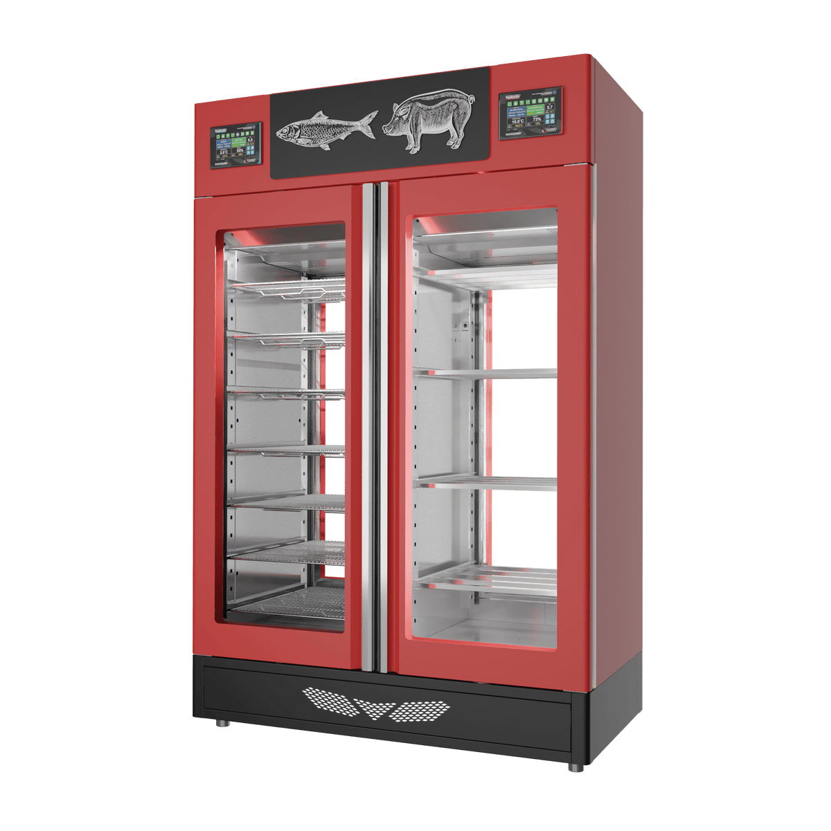 Stagionello® Salami Curing Device Combo 100+100 Kg Salami/fish 2 GLASSES image 0