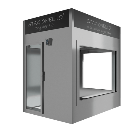 Stagionello® Dry-age 3.0 8000 LT glass door + 2 glass panel image 1
