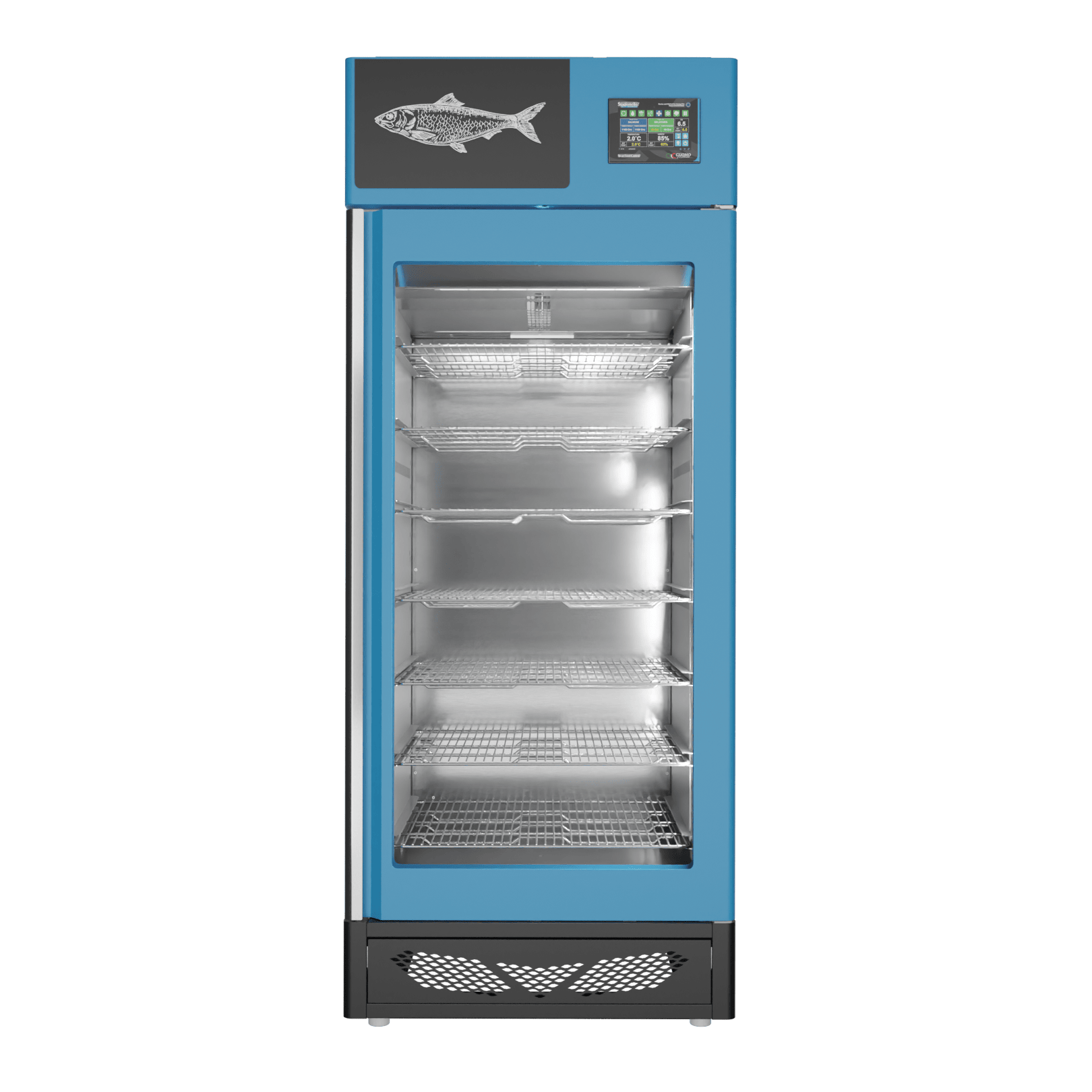 Stagionello® Fish Curing Device 150 Kg Glass Door image 1