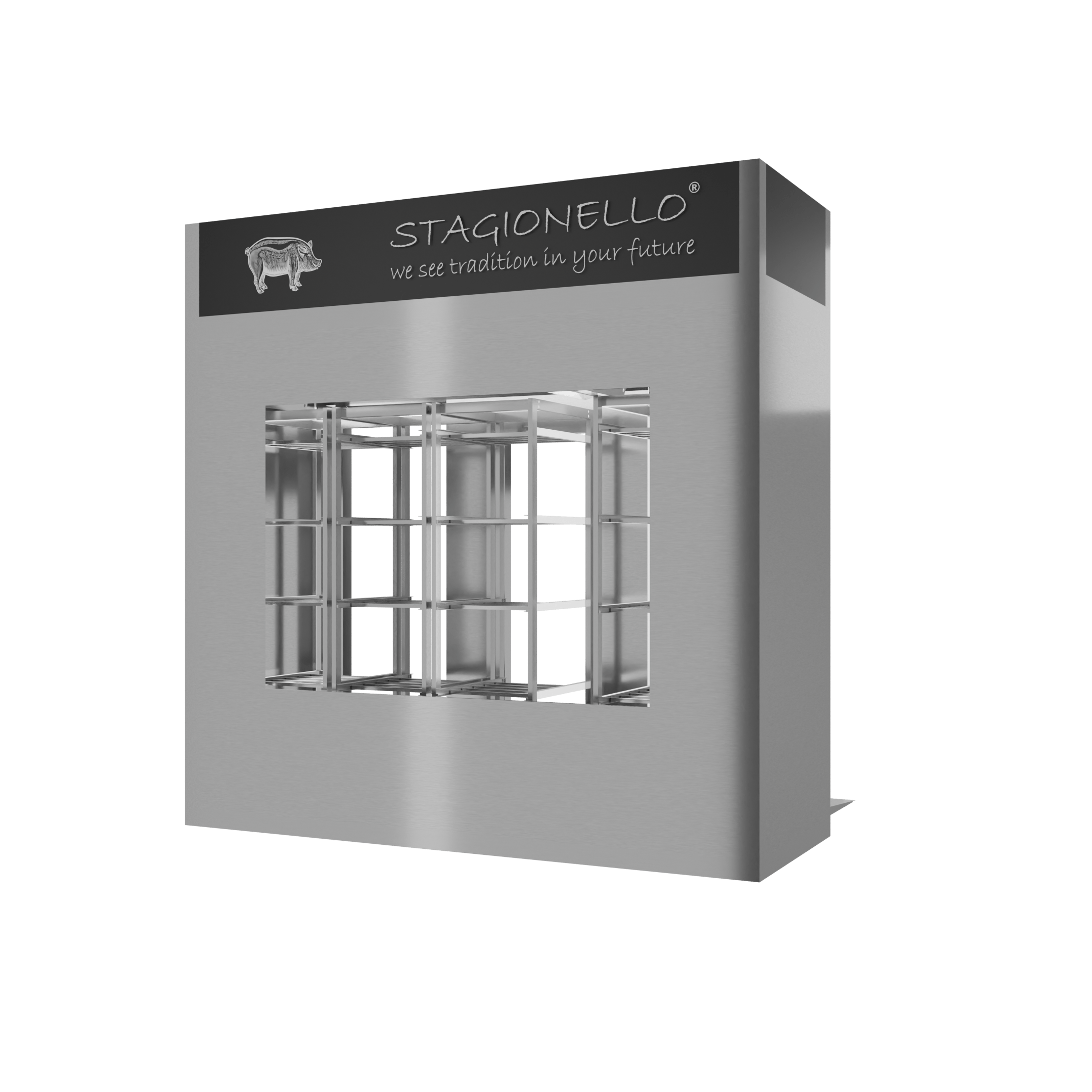 Stagionello® Salami Curing Device 400 Kg Walk-in 2 glasses image 3