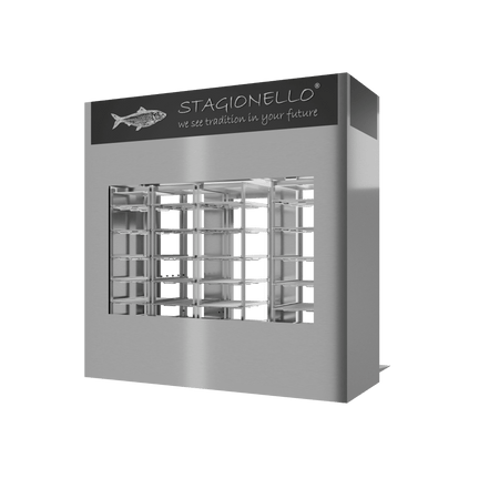 Stagionello® Fish Curing Device 400 Kg Walk-in 2 glasses image 3