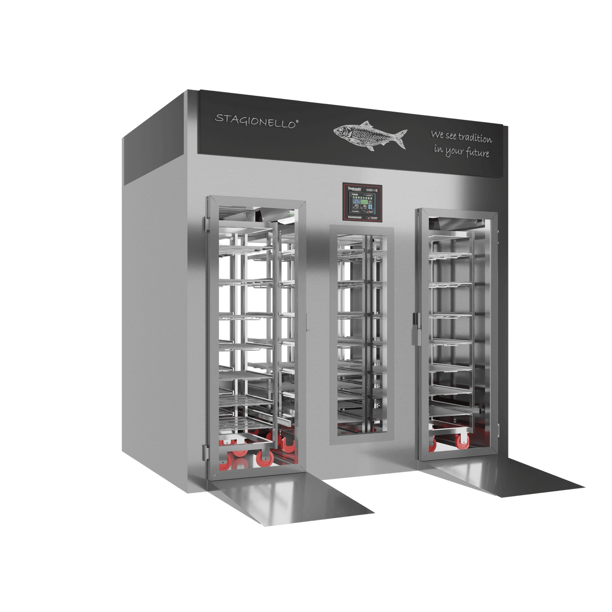 Stagionello® Fish Curing Device 800 Kg Walk-in 2 GLASSES image 2