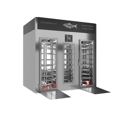 Stagionello® Fish Curing Device 800 Kg Walk-in 2 GLASSES image 2