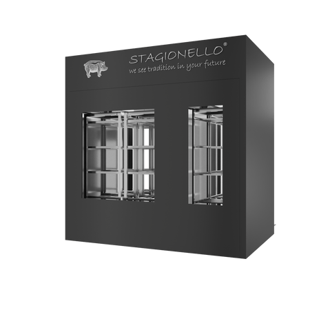 Stagionello® Salami Curing Device 200/600 Kg Walk-in 2 GLASSES image 1