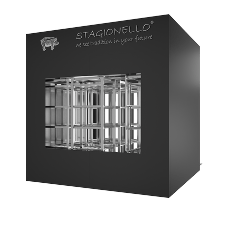 Stagionello® Salami Curing Device 1200 Kg Walk-In 2 GLASSES image 1