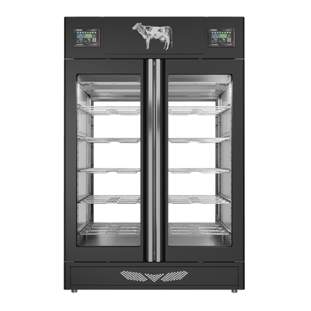 Stagionello® Meat Curing Device Twin 100 + 100 Kg 2 glasses image 1