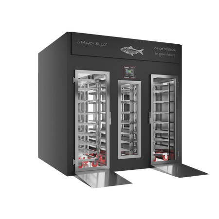 Stagionello® Fish Curing Device 1200 Kg Walk-in 2 glasses image 0
