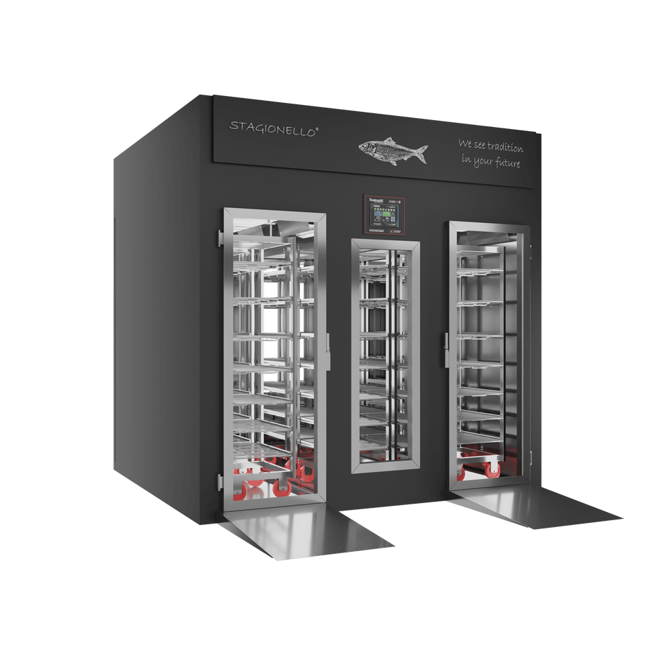 Stagionello® Fish Curing Device 1200 Kg Walk-in 2 glasses image 0