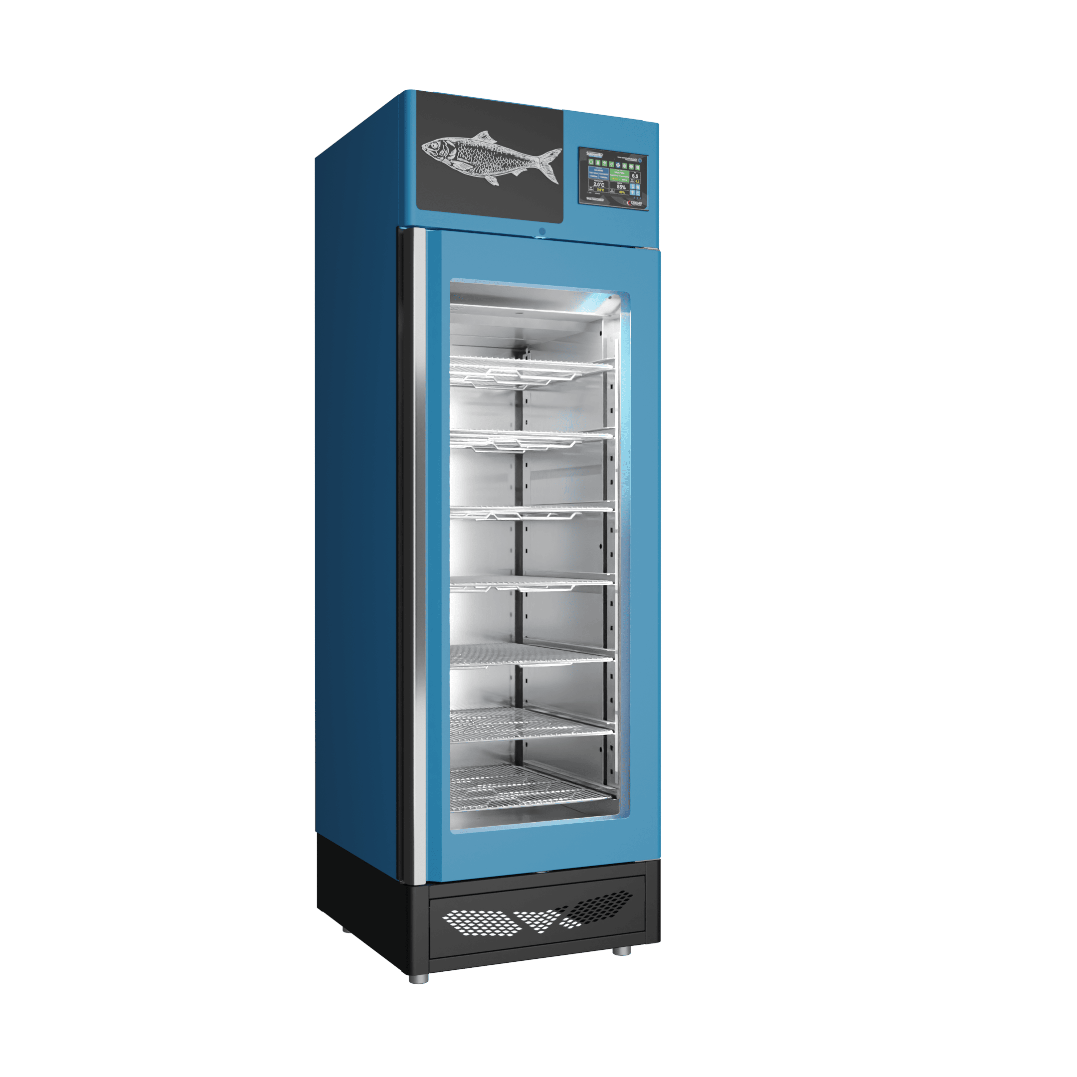 Stagionello® Fish Curing Device 100 Kg glass door image 2