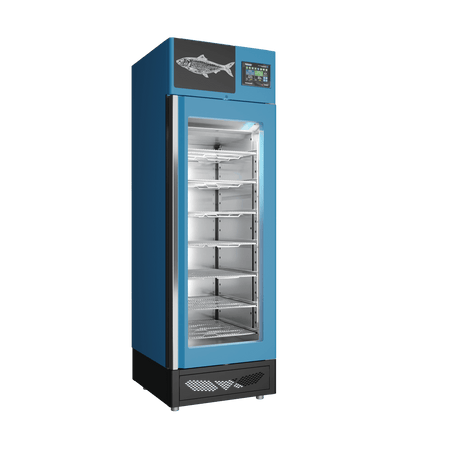 Stagionello® Fish Curing Device 100 Kg glass door image 2