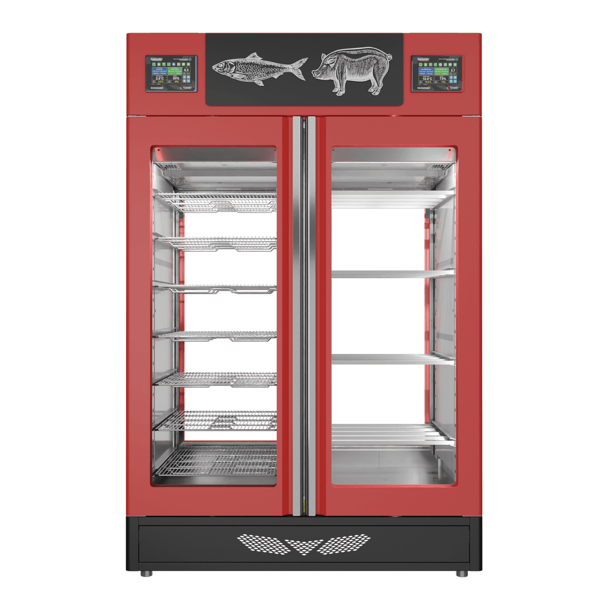 Stagionello® Salami Curing Device Combo 100+100 Kg Salami/fish 2 GLASSES image 1