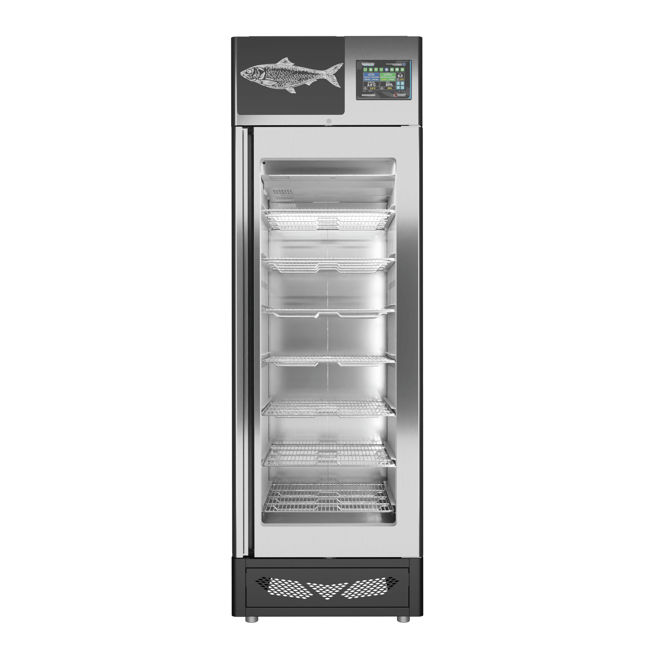 Stagionello® Fish Curing Device 100 Kg glass door image 4