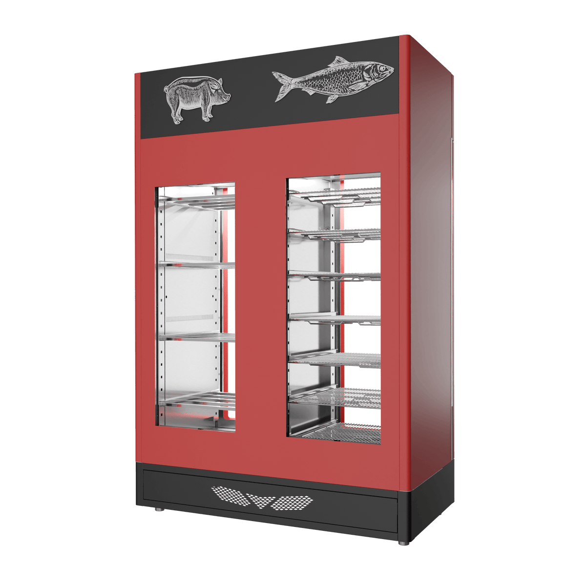 Stagionello® Salami Curing Device Combo 100+100 Kg Salami/fish 2 GLASSES image 4