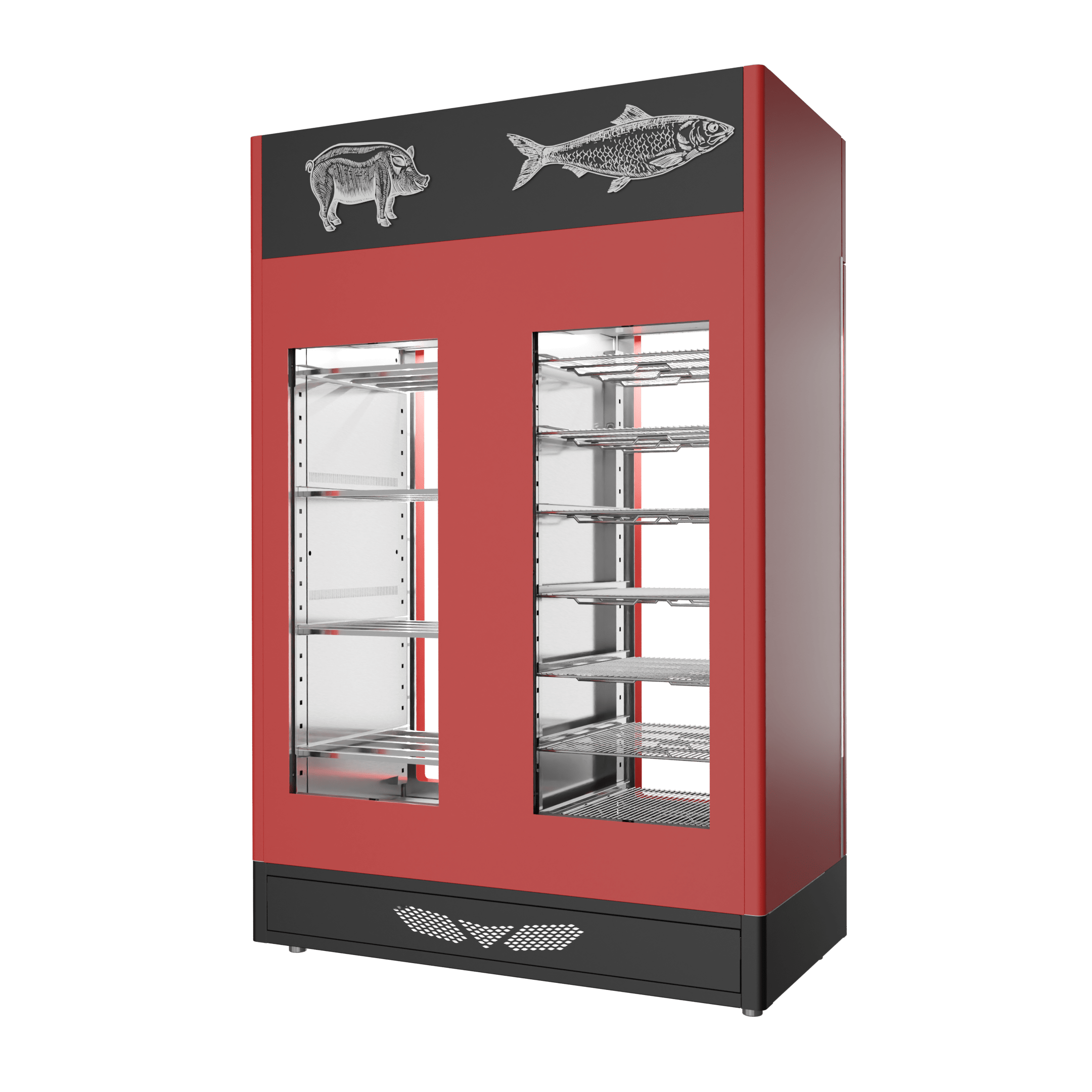 Stagionello® Salami Curing Device Combo 100+100 Kg Salami/fish 2 GLASSES image 4