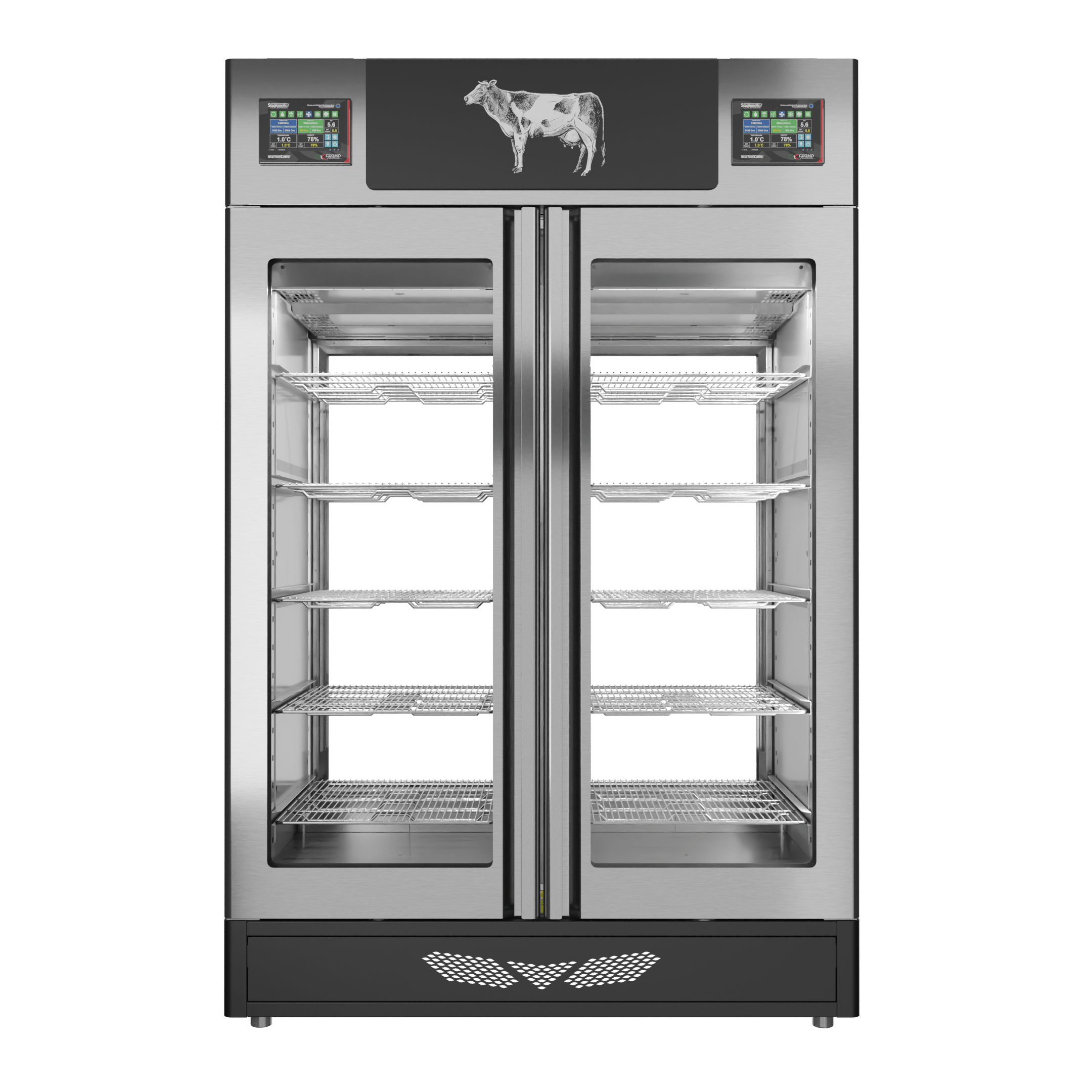 Stagionello® Meat Curing Device Twin 100 + 100 Kg 2 glasses image 7